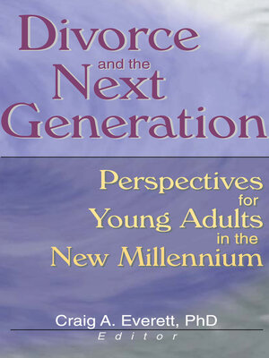 cover image of Divorce and the Next Generation